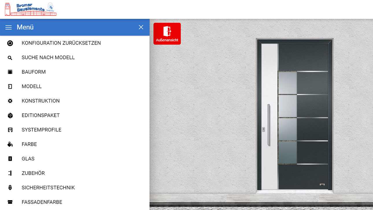 Bromer Türen-Designer